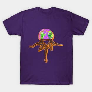 Lumbar Vertebra Terrarium T-Shirt